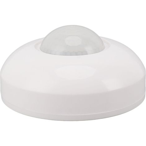Interrupteur détecteur de mouvement avec capteur PIR (10 A, 220-240 V), capteur radar, interrupteur pour éclairage LED (1/5)