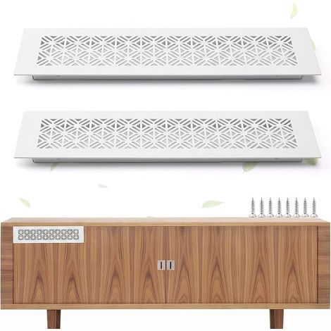 Air Vent Grille 400 x 80 mm Ventilation Cover (1/5)
