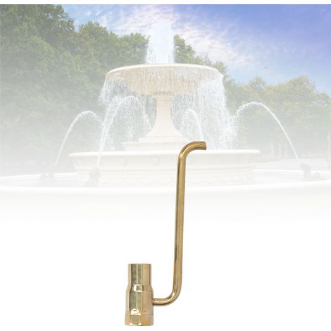 Buse de fontaine à jet d'eau G1 DN25 femelle, tête d'arrosage à bulles pour bassin et aménagement paysager. (1/5)