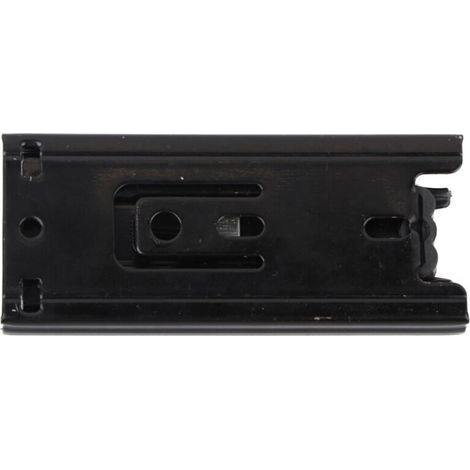 2 pièces Mini glissières de tiroir courtes Rail de guidage de meubles extension complète matériel d'armoire de cuisine 4in (1/4)