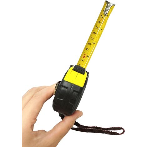 Mètre ruban de 5 m, ruban à mesurer extensible, autobloquant, ruban de mesure impérial/métrique facile à lire pour designer, décorateur et artisan (1/5)