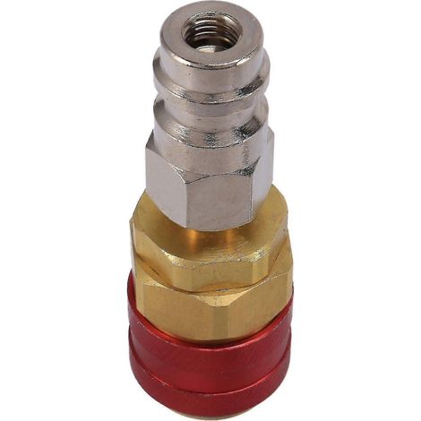 Adaptateur d'extension haute et basse tension pour réfrigérant R134a, adaptateur de connexion rapide pour climatisation automobile (1/3)