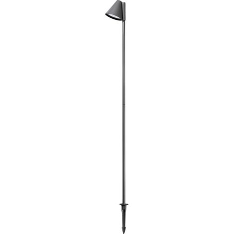 Megatron MT70804 Gartia Schirm Gartenleuchte GU10 Schwarz