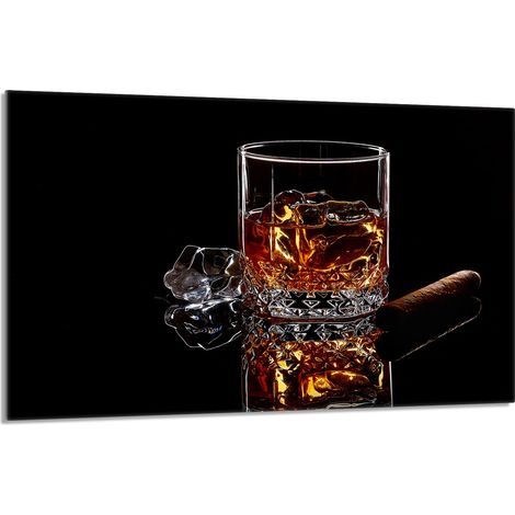 Protection de plaque de cuisson en verre 80x52 Whisky (1/5)