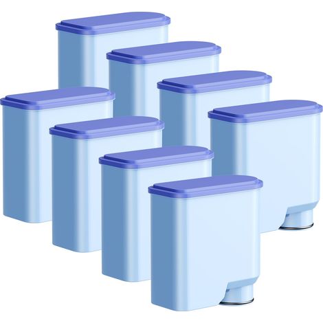 Lot de 8 filtres à eau de rechange pour machine à café Aqua Clean CA6903/10 CA6903/22 CA6707/20, filtre à eau de rechange pour Aqua Clean (1/5)