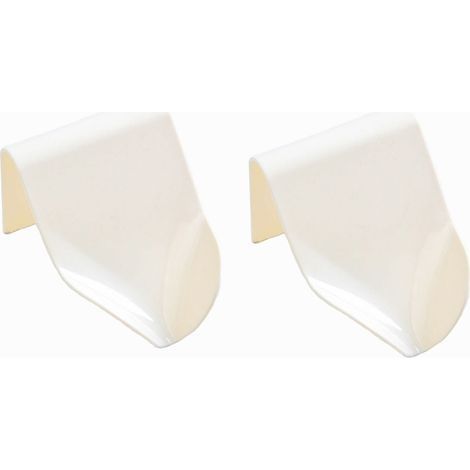 Porte-Savon pour Cuisine Salle de Bains Douche, Boîte à Savon Range-Savon Support de Savon Auto-drainant Plastique Mural (Blanc2) (1/5)
