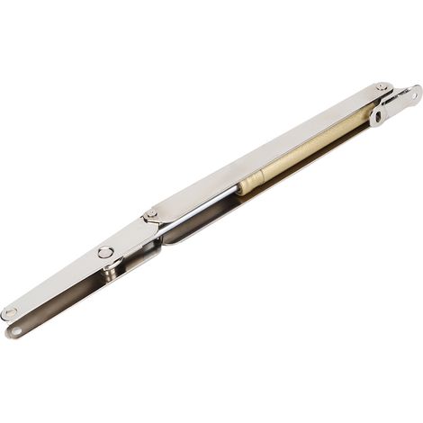 Support de déverrouillage pneumatique pliable en acier inoxydable avec pièces de montage pour étagère de table 150N (1/5)