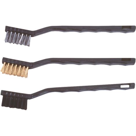 Bürsten 230 mm, Kupfer/Stahl/Nylon, 3 Stück.