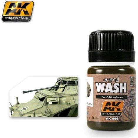 Peinture - AK INTERACTIVE - AK070 - Gris - Lavis weathering - Pour véhicules Panzer (1/2)