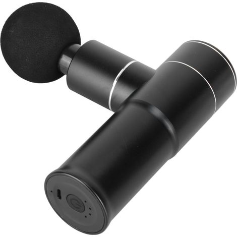 Tragbares Mini-Muskelmassagepistolen-Set, entspannend für Sportler, 4 Geschwindigkeitsstufen, USB-aufladbar mit eingebautem Akku. (1/5)
