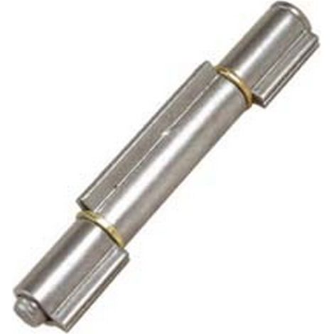 12PZ CERNIERE A TRE ALI PERNO SFILABILE ART.105 - mm.200x ø 20