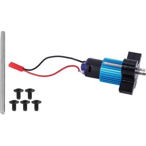 Boîte de vitesses métallique à changement rapide pour WPL 1663 pièces de rechange RC accessoire (Noir) (1/5)