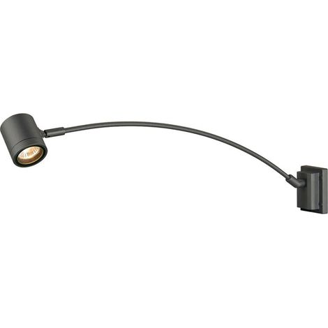 [GEBRAUCHT] B-Ware SLV Wandleuchte Außen anthrazit Myra Display LED Gartenlampe dimmbar IP55 78cm (1/2)