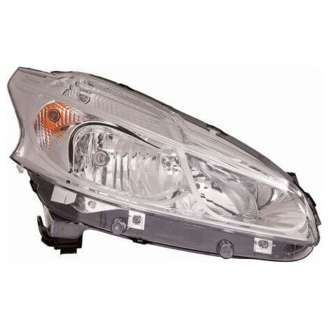 Phare avant droit H7/H7 Peugeot 208 2012-2015