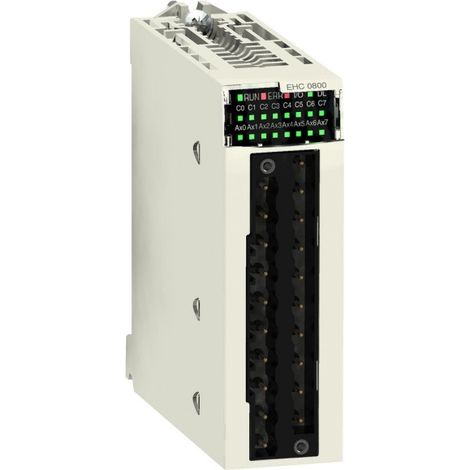 SCHNEIDER BMXEHC0800 Modicon X80 10kHz high-speed counting module, 8 channels