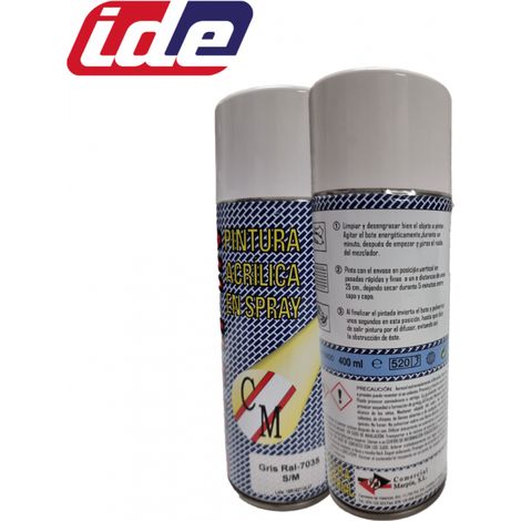 Peinture métallique RAL 7035 gris texturisé pour coffret Argenta