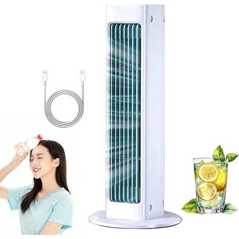 Sconfiggi all'istante il caldo torrido e l'umidità con 3 velocità,raffreddamento rapido e silenzioso