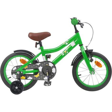 Vélo enfant 12 pouces, adapté aux enfants de 2 à 4 ans - Vert