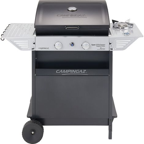 BARBECUE A GAS PIETRA LAVICA CAMPINGAZ XPERT200LS ROCKY CON FORNELLO LATERALE (1/3)