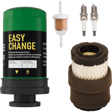 AUC12916 Filtro olio per John Deere Easy Change Sistema di cambio olio in 35 secondi compatibile con AUC13705 AUC13707 AUC13706 Kit di manutenzione domestica