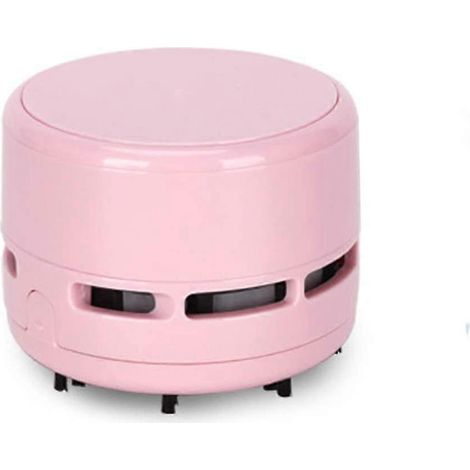 Aspirateur de bureau Mini aspirateur miettes, aspirateur de poussière pour table, bureau, coussin, voiture, clavier, collecteur de miettes rose (1/4)