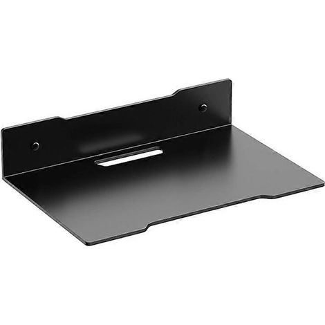 Support mural flottant pour étagère, étagère de rangement murale pour TV, projecteur, haut-parleur, caméra. (1/5)