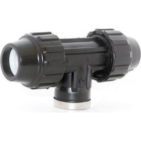 Derivacion Riego Triple  H Ø 32-32-1" Fitting Polipropileno Natuur (1/2)