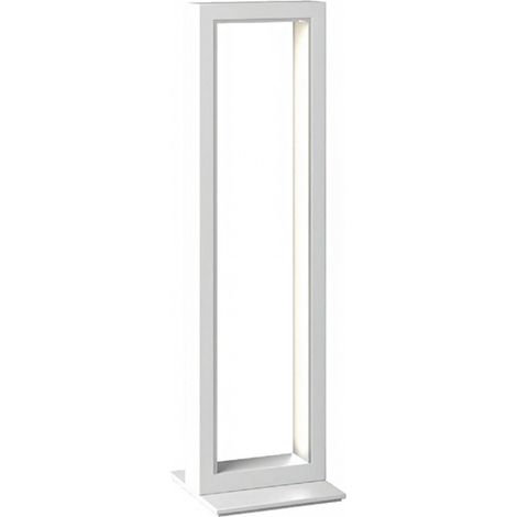Lampada Scrivania-Ufficio Moderna Four Squares Alluminio Bianco Led 8W (1/5)