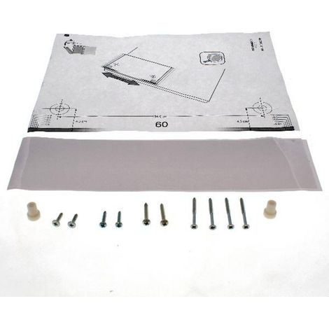 Kit d'installation 45/60cm pour lave-vaisselle – Compatible modèles ELTB4B019EU, H2IHD524A, H2IHD526A – Pièces détachées Whirlpool