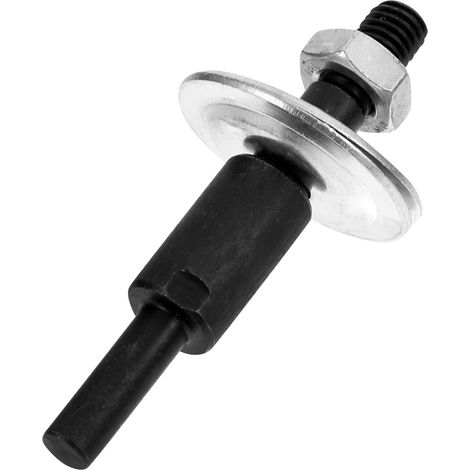 2ensembles Adaptateur De Mandrin Acier Pour Meule De Polissage Conversion Tige Filetée Pour Disque De Meulage Métal Et Meuleuse Facile à Installer Et Antirouille (1/5)