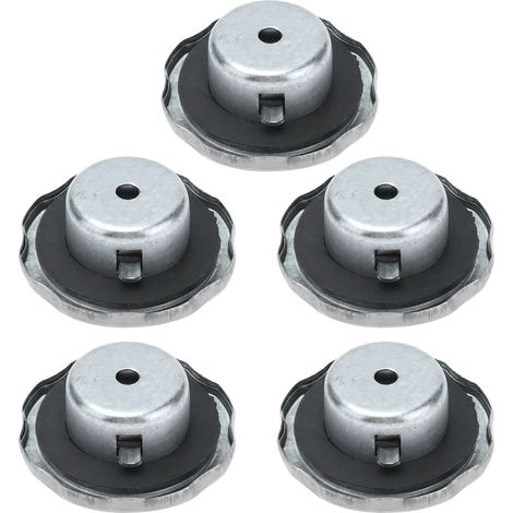 Lot de 5 bouchons de réservoir d'essence en alliage d'aluminium, pièce de rechange pour générateur 168F 170F 188F 190F (1/5)