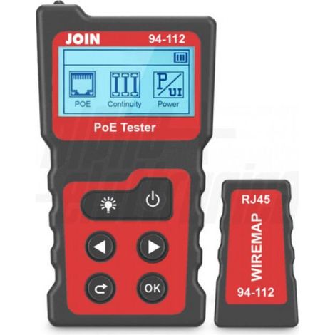 Alpha elettronica tester cavi lan poe rj45 display lcd alpha elettronica 94-112