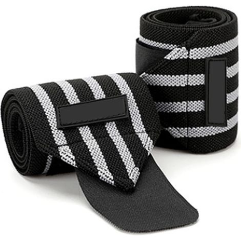 Attelle Poignet - Soutien Poignet Élastique avec Fermeture Velcro - Pour Musculation, Gymnastique, Crossfit, Entraînement Sportif - 1 Paire (1/5)