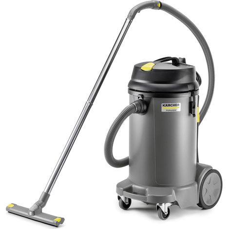 Karcher Aspirateur eau et poussières professionnel NT 48/1, 1380 W, avec cuve plastique grande capacité de 48 litres, avec tuyau de vidange de la cuve (1/5)