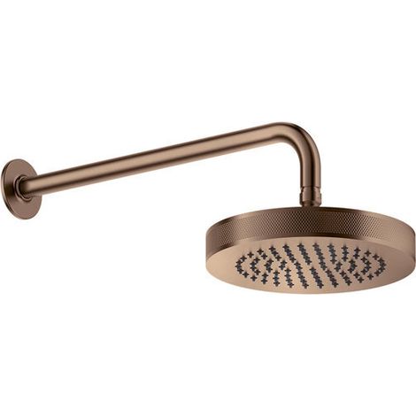 Gessi Inciso Antikalk-Dekor-Kopfbrause D218 mm, mit Gelenk und