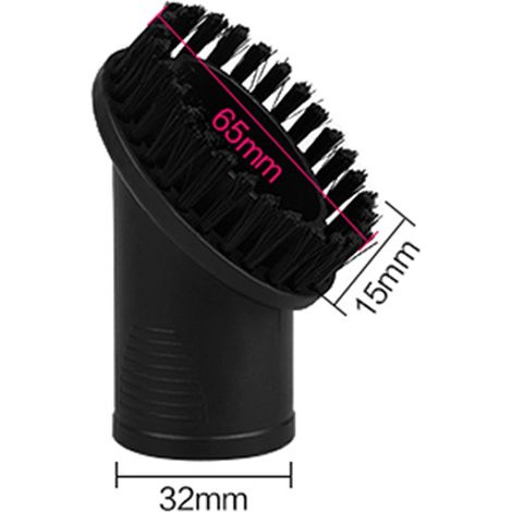 Dieses Midea-Staubsaugerzubehör ist für den Heimgebrauch geeignet und verfügt über einen ovalen Bürstenkopf zur Reinigung von Sofas sowie einen kleinen Bürstenkopf mit einem Innendurchmesser von 32 mm (1/4)