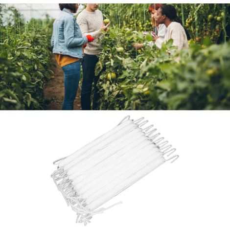 10 crochets pour tiges de tomates/crochets à rouleaux pour la culture de tomates et de cerises en serre/crochets pour grilles (1/5)