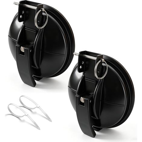 Lot de 2 Porte-awnings, Accessoires pour auvents adaptés à Thule, Fiamma et DOMETIC, compatibles avec VW T6 T5 T4 T6.1 Ford Nugget pour tentes de Camping en Plein air (1/5)