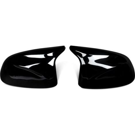 Cache Rétroviseur - Noir Brillant - Pour BMW X3 F25 X5 F15 X6 F16 Années 2014 à 2018 - Lot de 2 (1/5)