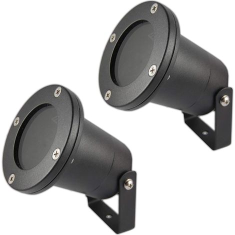 Spot LED Encastrable - 500 lm - 3000 K - Aluminium - Étanche IP67 - Pour Jardin Terrasse Allée - 2 Pièces (1/5)