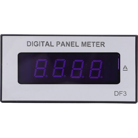 BERM Digital-Einbaumessgerät mit digitaler Anzeige, Strommessgerät DF3 DC10A 220V (1/5)