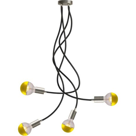 Creative Cables - Plafonnier articulé Flex 90 avec lumière diffuse et ampoule LED G95 (1/4)