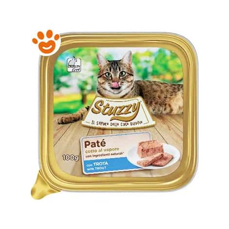 STUZZY CAT PATÈ TROTA 100 GR
