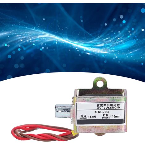 BERM®SAL-03 Wechselstrom-Zugmagnet, Miniatur-Zug-Elektromagnet, 220 V Wechselstrom (1/5)