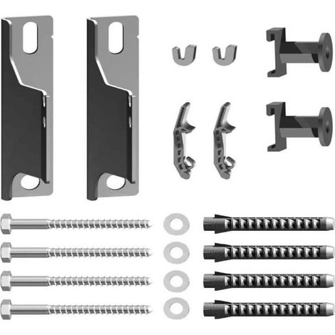 Kermi Wandkonsolen-Set kurz f. FHK/HW, WA 60mm, weiß, ZB02640004