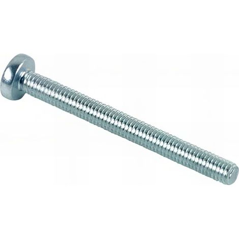 Vis métaux tête cylindrique Pozidriv 3 x 20 mm Zingué - Boite de 500 pcs - Fixtout VMCC0302002B