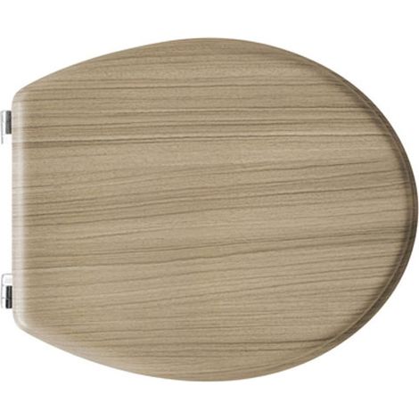 SEDILE WC UNIVERSALE IN LEGNO ROVERE SBIANCATO Misura: Rovere Sbiancato