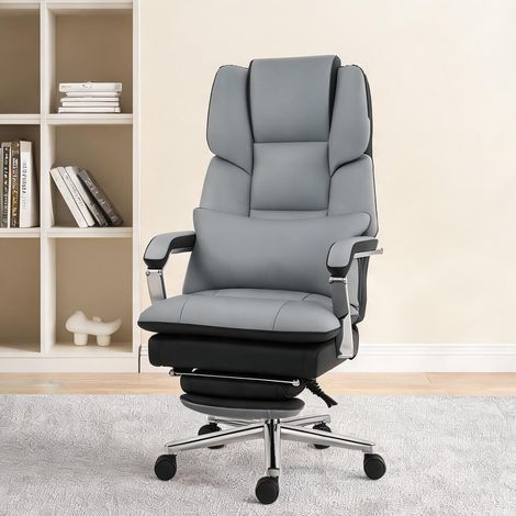 Chaise de bureau en similicuir mousse 63 x 71 x 129 cm (1/5)
