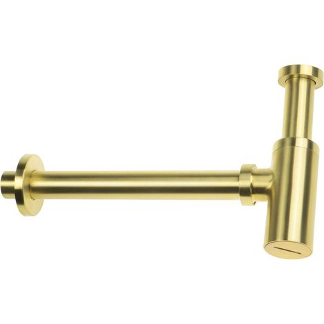 Sifone tondo decorativo Deante dorato 32 mm