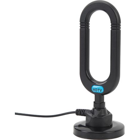 Antenne TV RV Amplifiée 4K 8K 1080P, Portée 400 km, Support HDTV pour Camping-car Van, Câble 5m/16,4ft, Réception Signal Longue Distance (1/5)